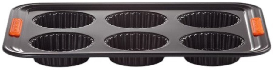 Le Creuset Trtebageplade Non-stick 6 stk